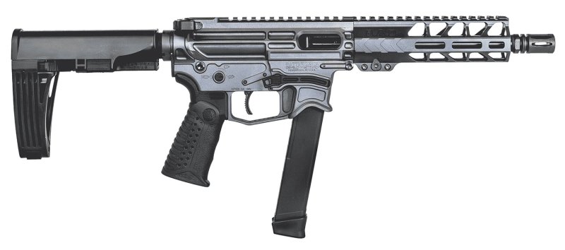 Battle Arms Development XIPHOS004 9mm Luger 8.5In Black/Combat Gray M-LOK
