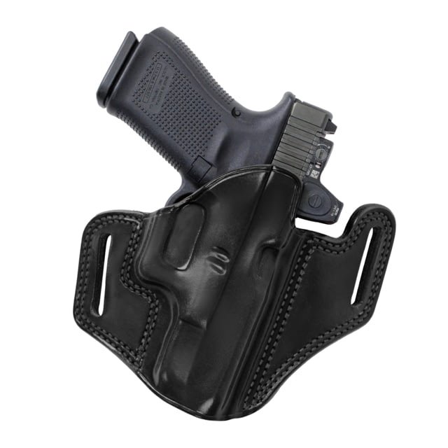 Galco Combat Master 2.0 Premium Steerhide Belt Holster Glock 43 Glock 43 w/wo red dot no rail Glock 43X no rail Glock 43X MOS no red dot Glock 43X MOS
