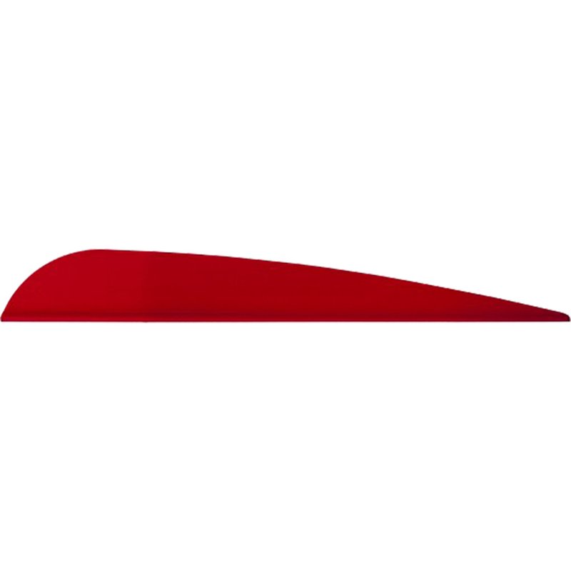 AAE TRAD40RD50 Trad Vanes Red 4 in. 50 Pack Archery Vane