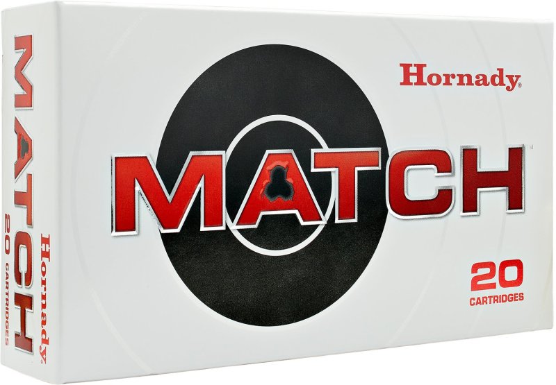 Hornady Match Target 223 Rem 75 gr HPBTM 2790 ft/s 20 Per Box