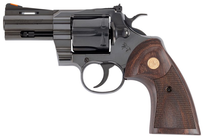 Colt Python 357 Magnum 3 In 6-Rounds Polished Blued