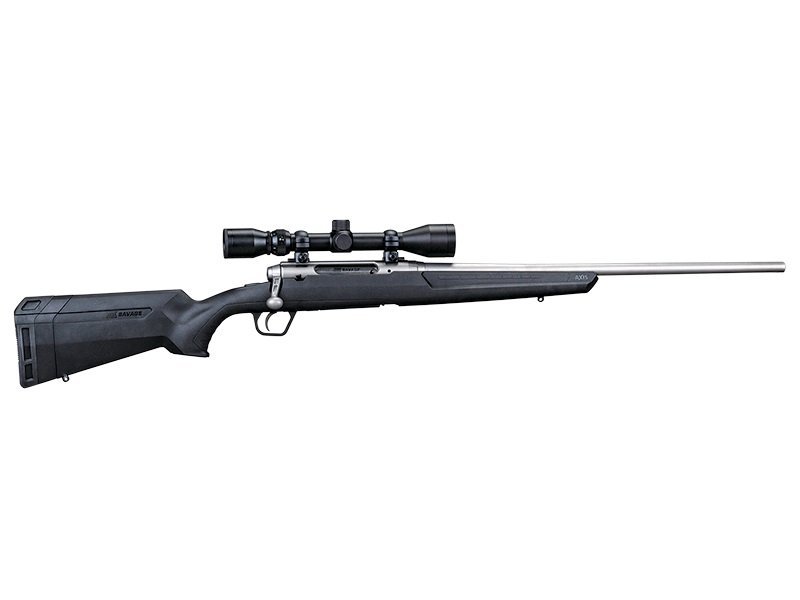 Savage Arms Axis XP 30-06 Springfield 4+1 22" Matte Stainless Barrel/Rec Black Synthetic Stock Weaver 3-9x40mm Scope