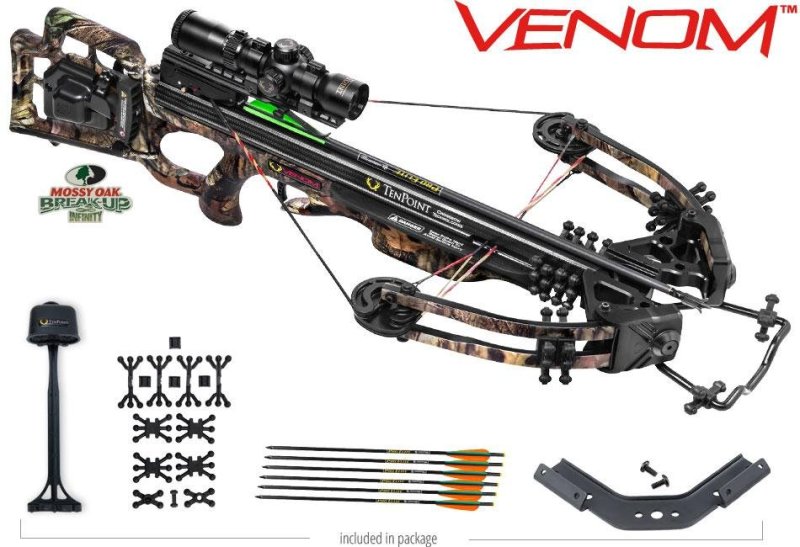 TenPoint Venom CB16001-8411 AcuDraw 50 372FPS Mossy Oak