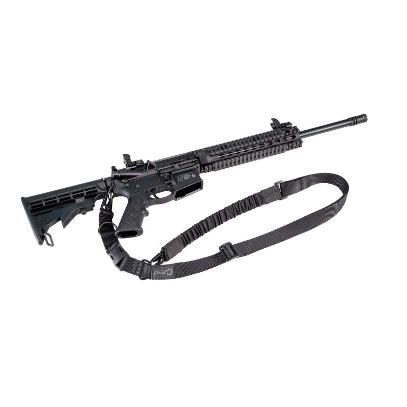 Caldwell 156216 AR Modular Dual Point Sling Kit Black Adjustable QD Buckle