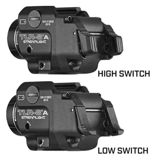 Streamlight TLR-8A Flex 500 Lumens C4 LED Laser Rail Mount