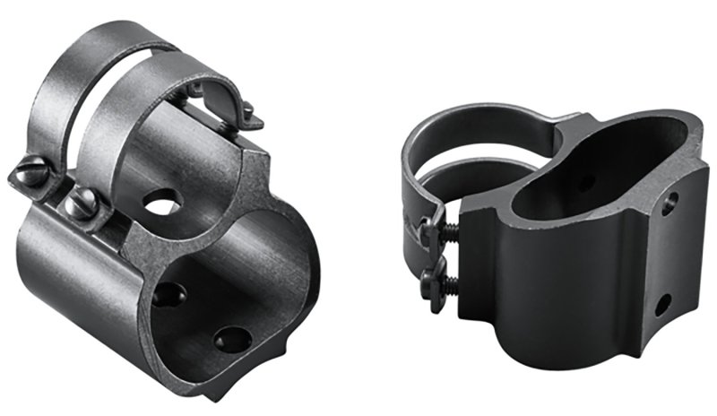 Weaver 49714 See-Thru Scope Mount 1 In Black for Remington 7400/7600