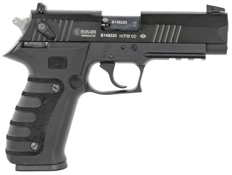 Mauser M20 22 LR Pistol 4 in Black Aluminum 10 Round Double Action