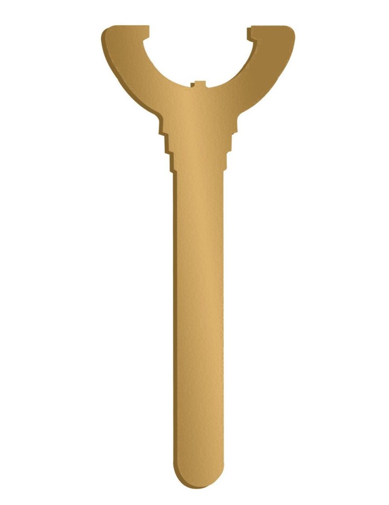 YHM YHM-1251 Spanner Wrench for Victura-12 Matte Finish