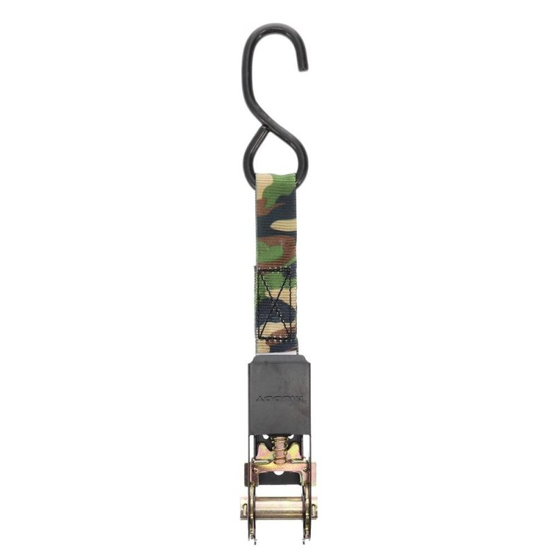 GSM Outdoors Muddy Ratchet Straps 1 In x 8 Ft Camo 4/ct