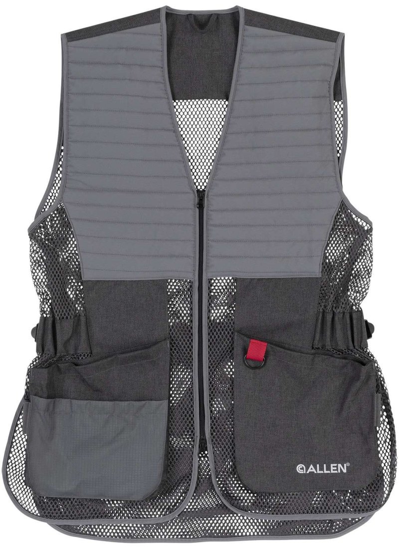Allen Company 7911 Competitor Shooting Vest XL/XXL Grey Burlap