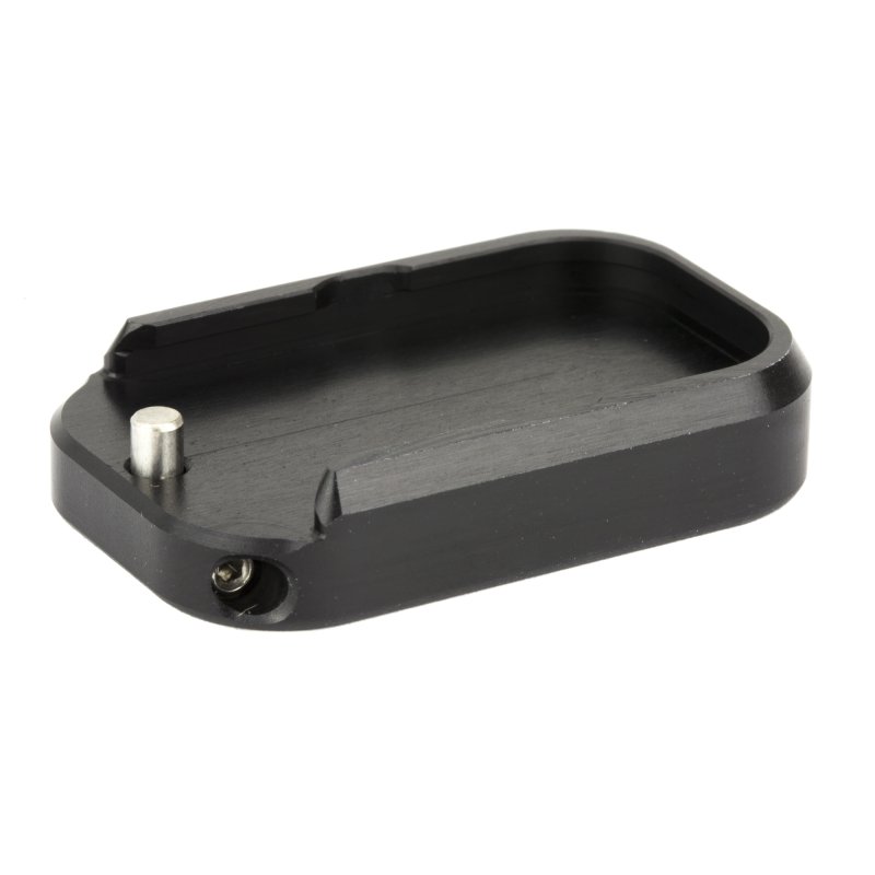 Taran Tactical Innovation Base Pad for Glock +0 9/40 Double-Stack Black