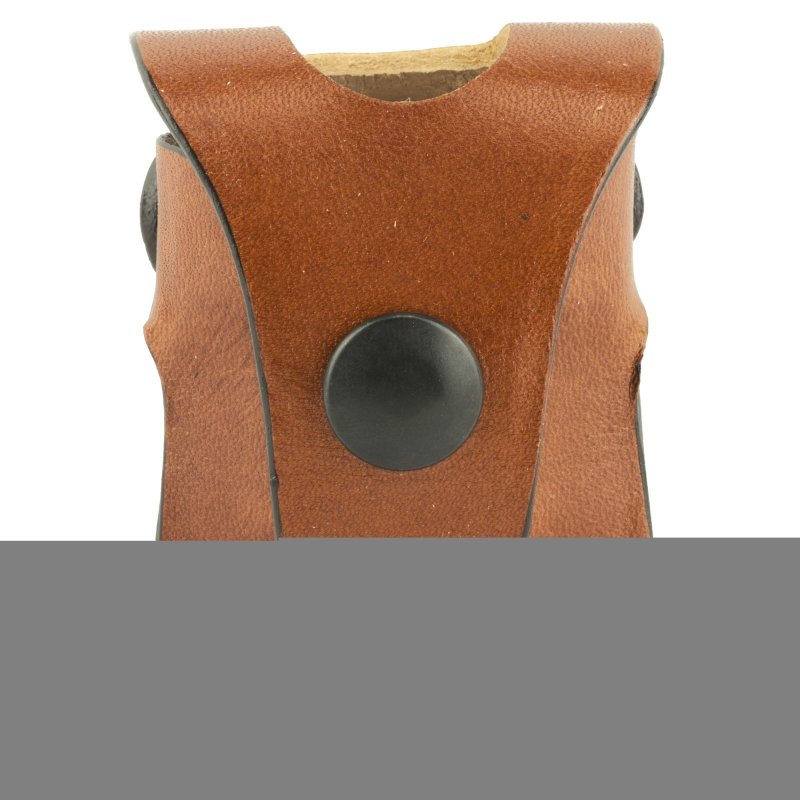 DeSantis Second Six Speedloader Pouch Tan Leather Ambidextrous