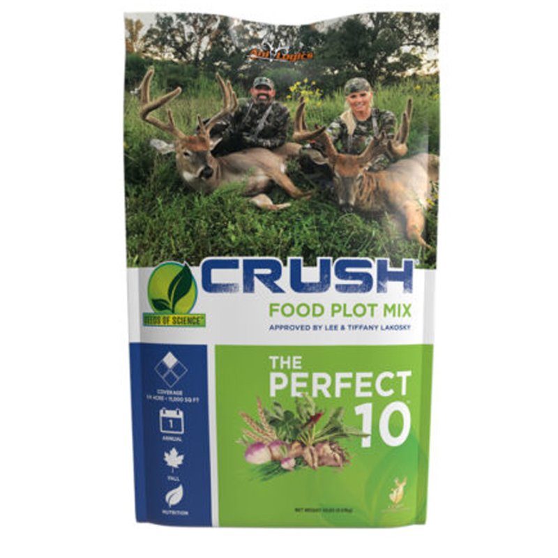 Ani-Logics Crush The Perfect 10 Blend 10 lb Whitetail Forage Mix