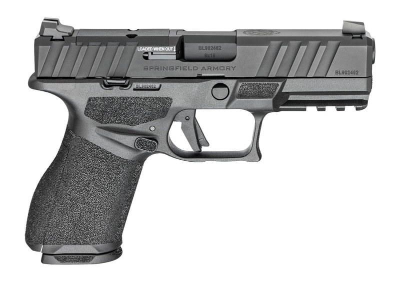 Springfield Echelon Alpha 4.0C Compact Low Capacity Handgun 9mm Luger 10rd Magazine(1) 4 Barrel U-DOT Sights CA Compliant