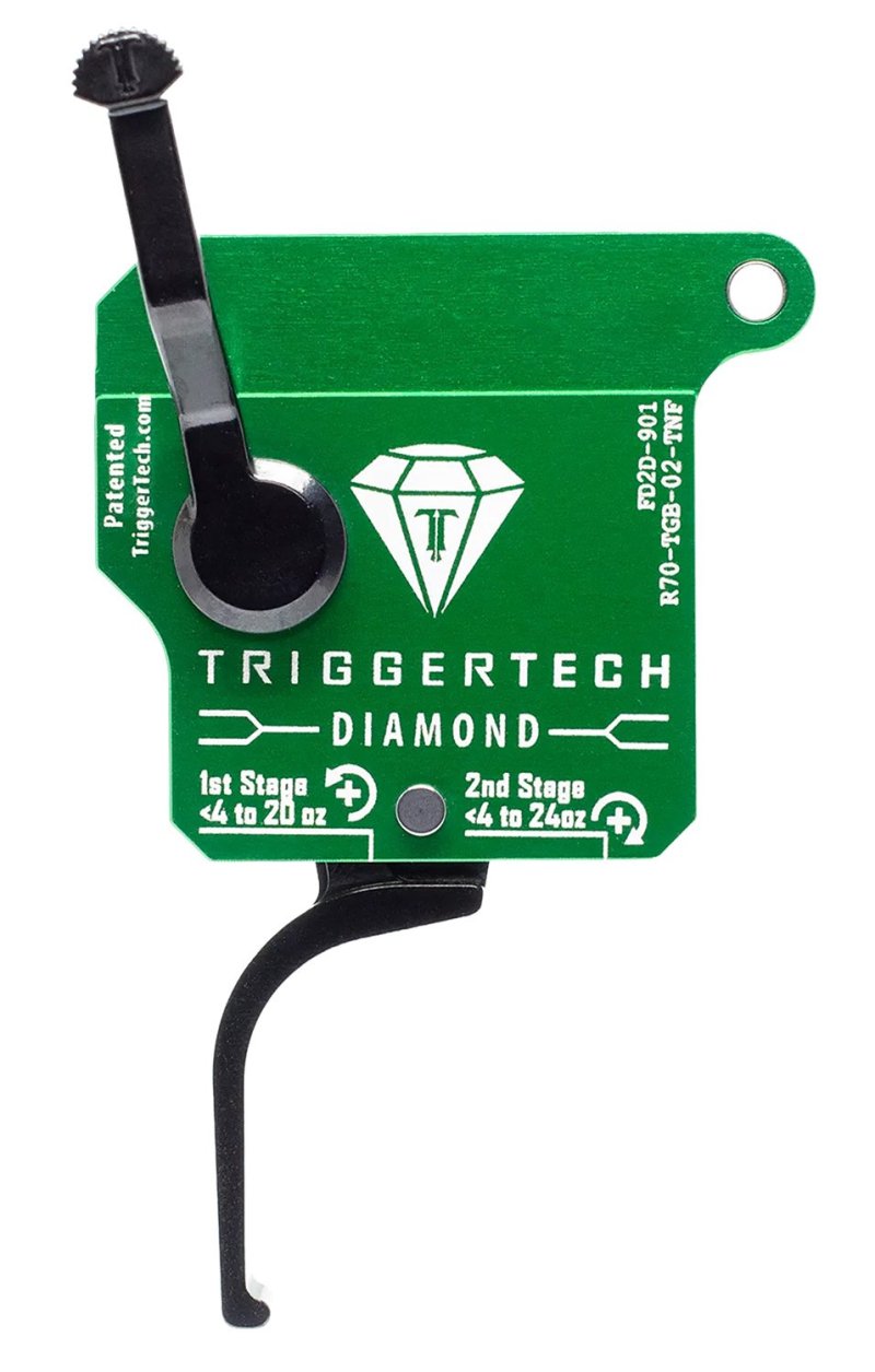 TriggerTech R70TGB02TNF Diamond Two-Stage Trigger 0.50-2.80 lbs Remington
