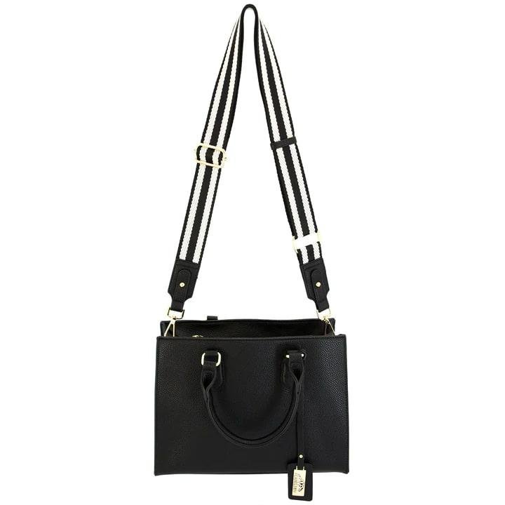 Rugged Rare 49631 Remi Concealed Carry Handbag Black, 12"x9"x5"