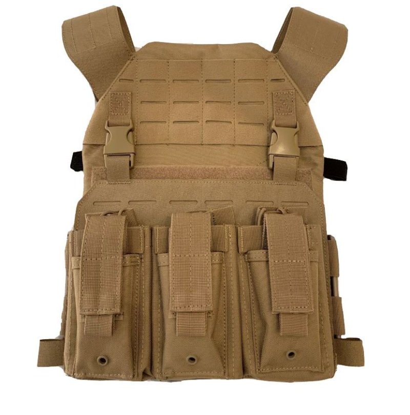GuardDog CERBERUS-FDE Plate Carrier 600D Fabric Flat Dark Earth