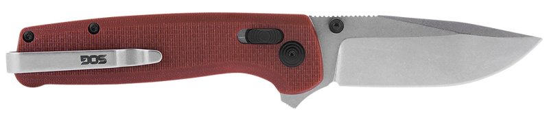 SOG Terminus XR SOGTM1023BX 2.95 In D2 Steel Crimson G10 Handle