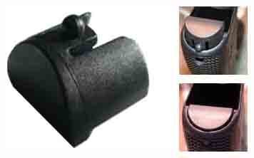 Ghost Inc. Grip Plug Gen 1-3 Glock 17 19 20 21 22 Black Polymer