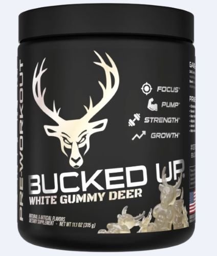 Bucked Up 1001157 Pre Workout White Gummy Pineapple