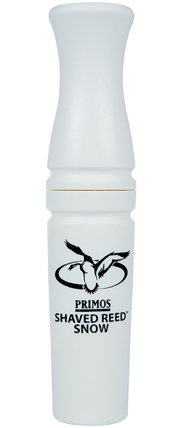 Primos 828 Shaved Reed Open Call Snow Geese Sounds - Ducks Attracting - White Polycarbonate