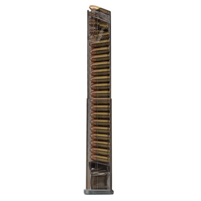 Elite Tactical Systems Pistol Magazine 9mm Luger 40 Rounds Sig Sauer P320 Carbon Smoke