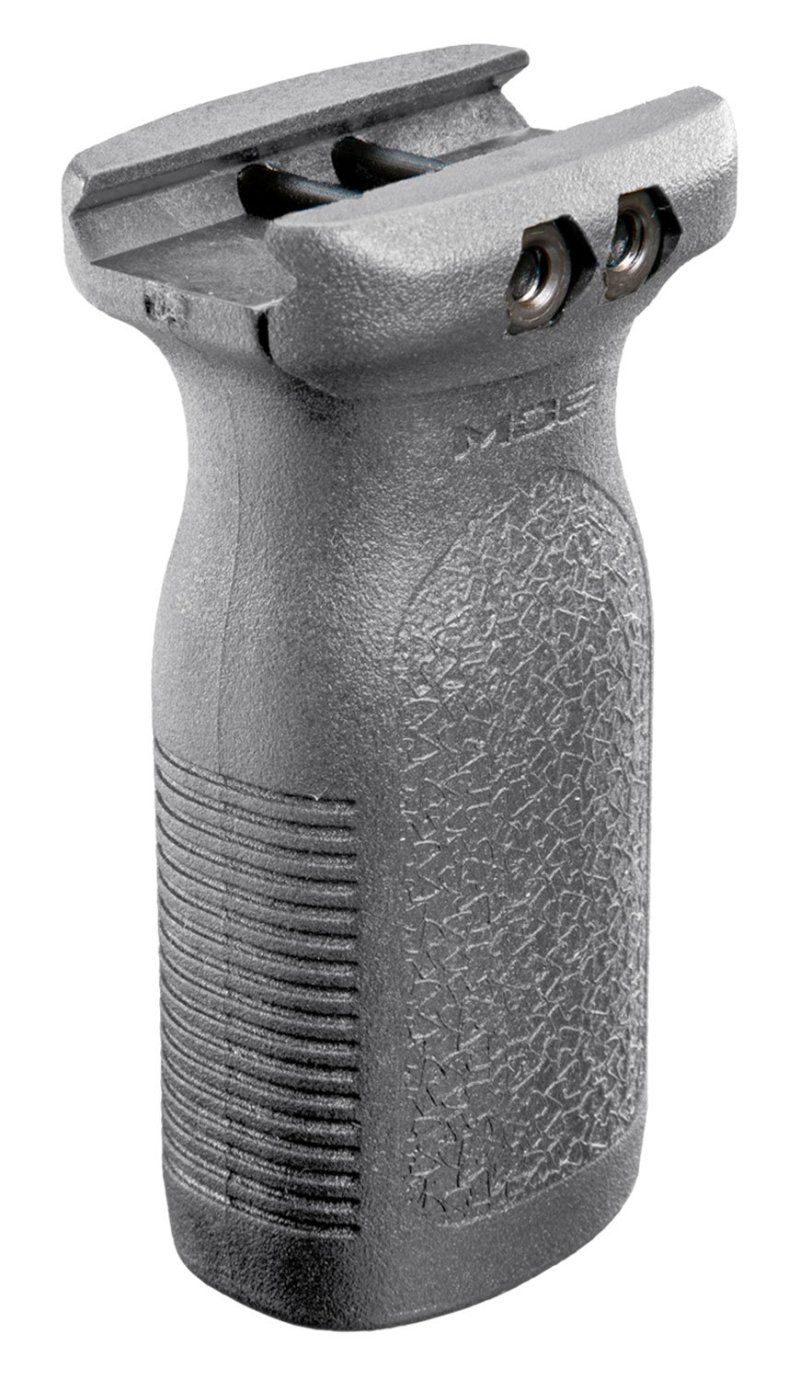 Magpul MAG412-GRY Rail Vertical Grip, Gray, Polymer Construction