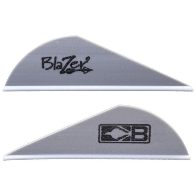 Bohning Blazer Vanes Silver 100 pk. (Model: 10832SL2)