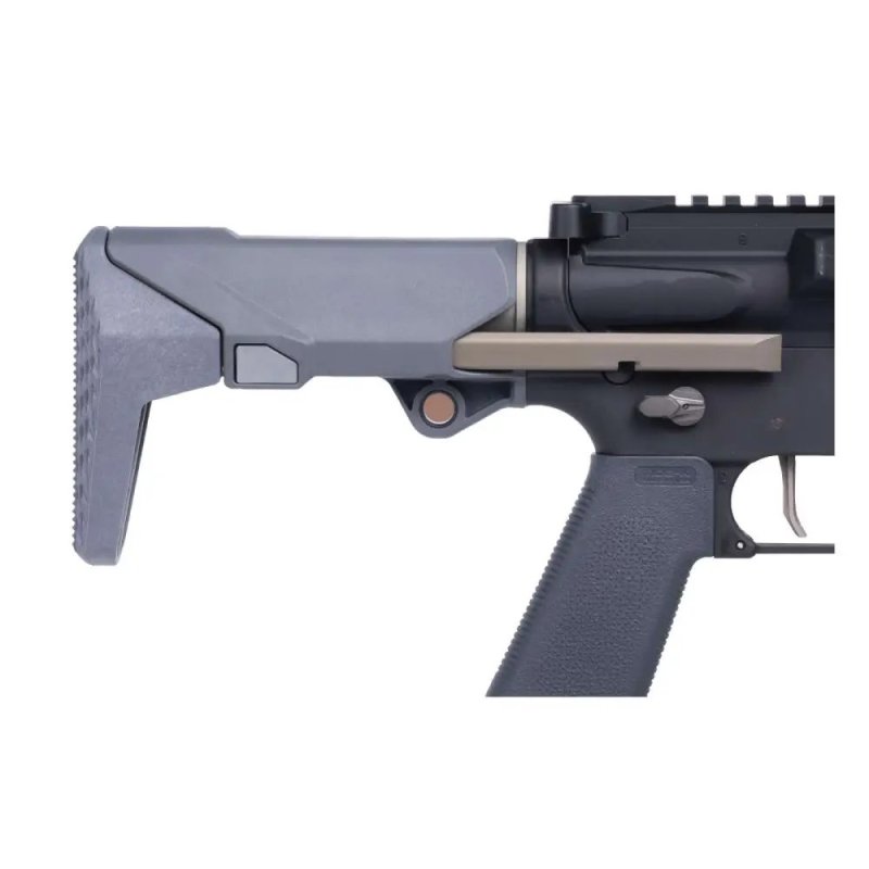 Q LLC Shorty Gray Polymer Stock for AR/M4 Compact Mil-Spec