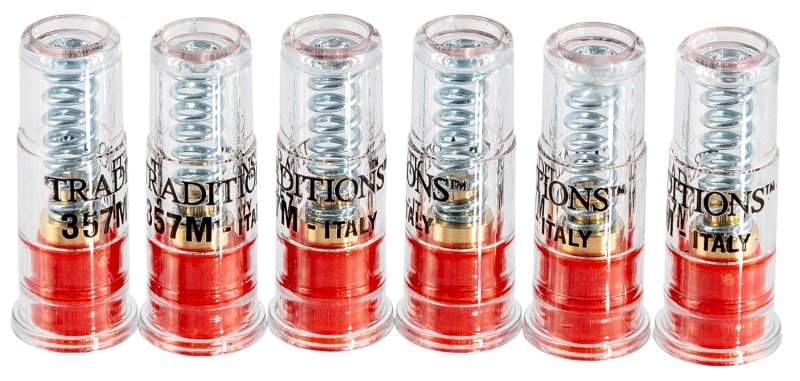 Traditions ASC357 Handgun Snap Caps .357 Mag Plastic 6 Per