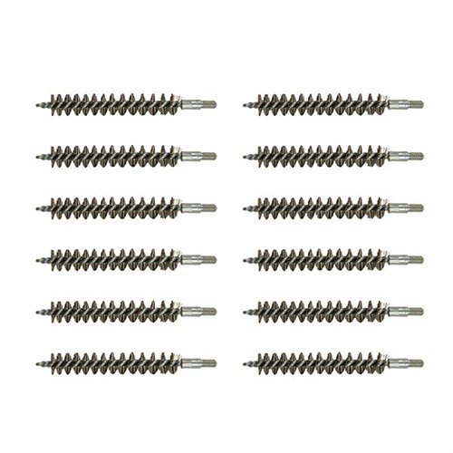 Brownells Standard Line Stainless 35/38/357 Caliber Rifle Brush 12PACK
