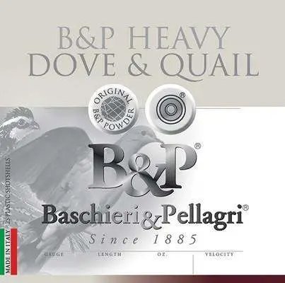 B&P 12B18d8 Heavy Dove & Quail 12Gauge 2.75" 1 1/8Oz 8Shot 25 CA7C08HDA003