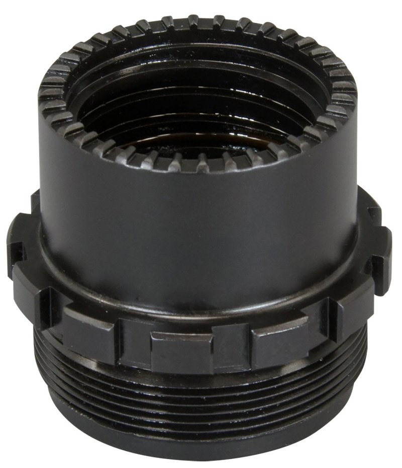 Yankee Hill Machine Co. Phantom 1-3/8-24 Thread Black Stainless