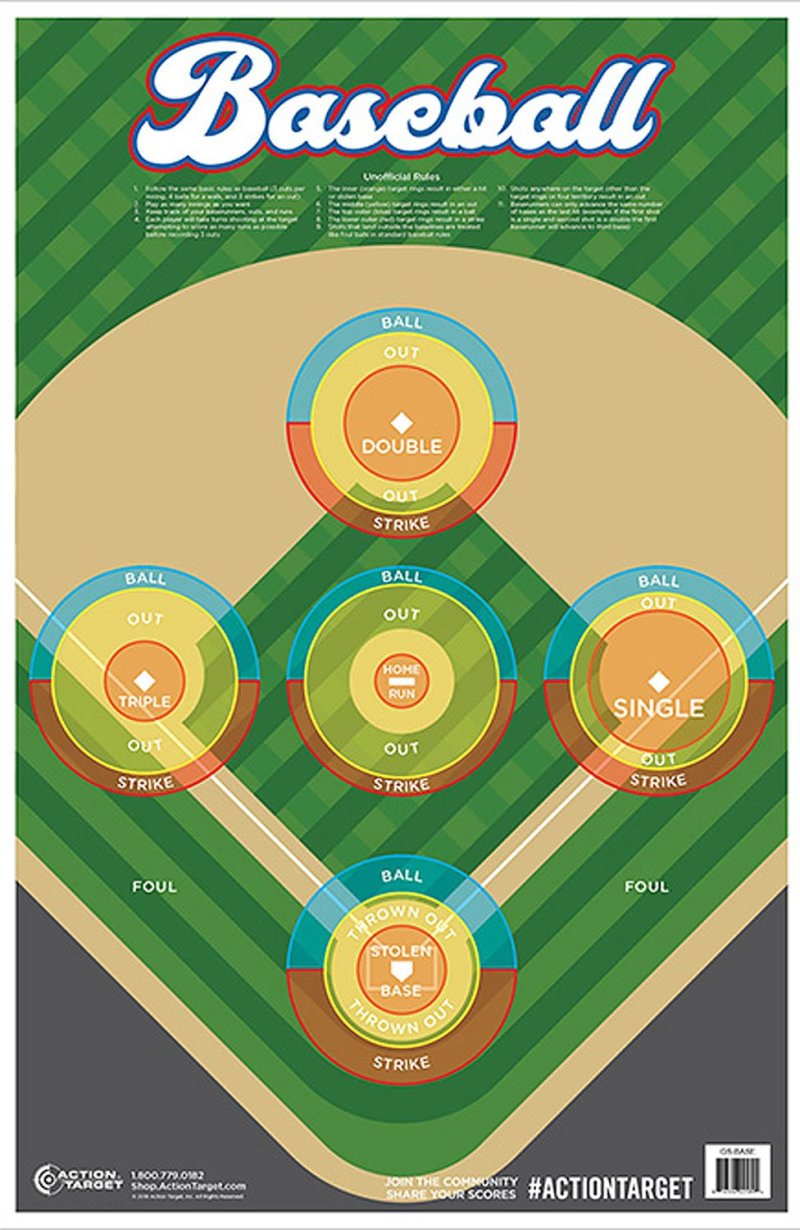 Action Target GSBASE100 23in Hanging Paper Target Backer