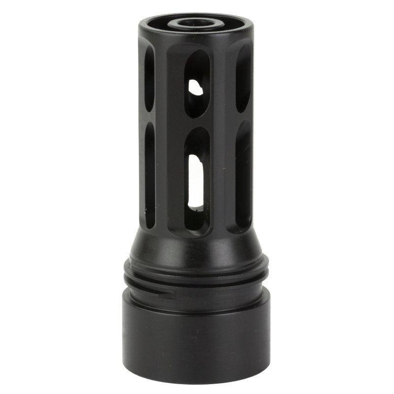 Huxwrx 1912 Flash Hider-QD 5.56 M24x1.5 RH Black Steel 2.3"
