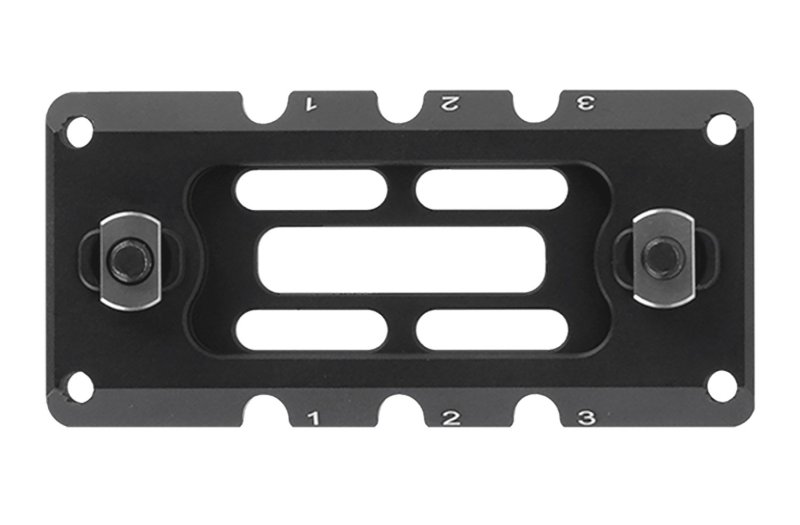 UTG TLUMA01 Pro M-LOK Arca Rail 7075-T6 Aluminum 3.1 In Black