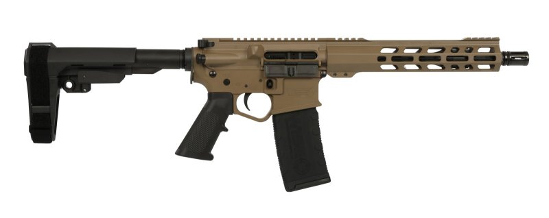 Wise Arms 10.5 556 FDE Cerakote Semi Auto Pistol