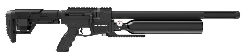 Crosman BPG25S Gunnar Air Rifle PCP 25 Caliber Black Adjustable Stock