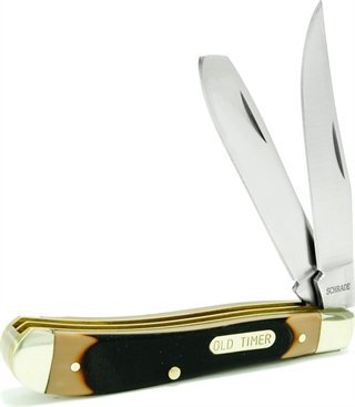 Old Timer Schrade OT Trapper 1 Blade 3.875" Folding Knife