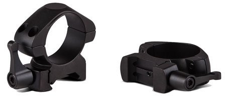 Konus 7410 Steel Rings 30mm Quick Release Medium Matte Black