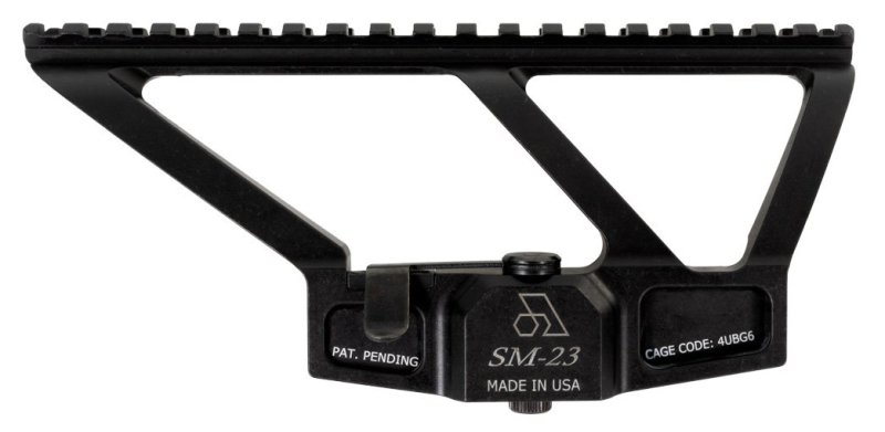 Arsenal SM-23 7.625 In Picatinny 1913 Rail Black Scope Mount