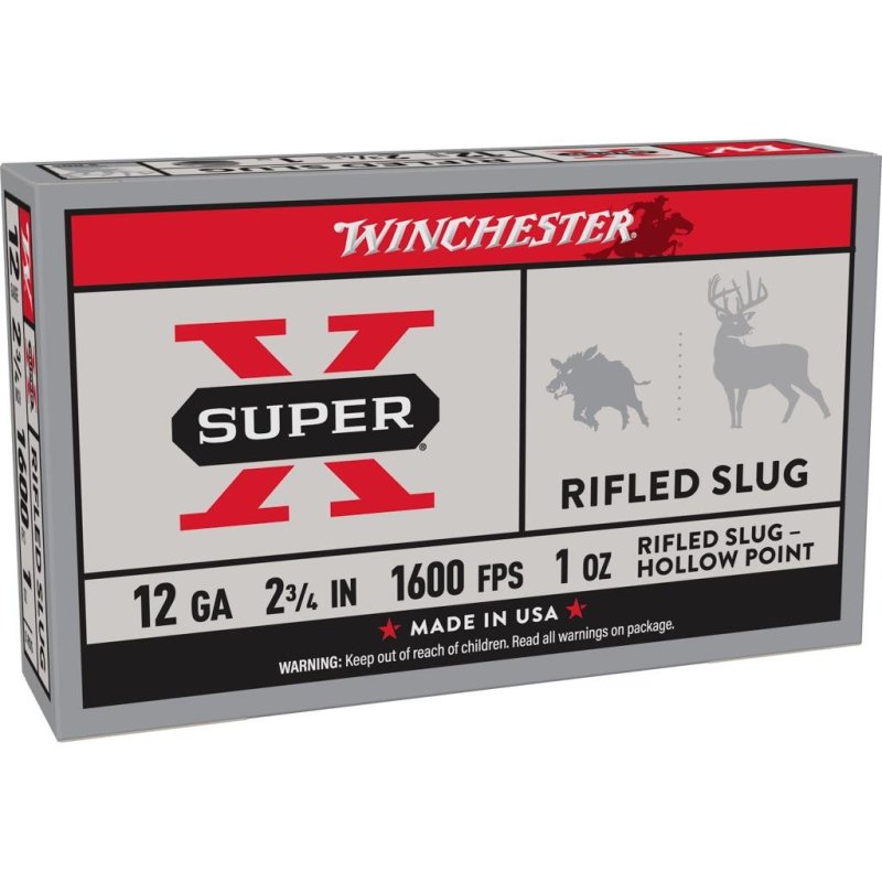 Winchester X12RS15 12 Gauge 2.75 in 1 oz Rifled Hollow Point 5/box