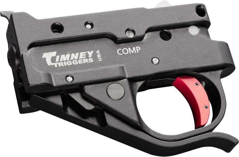 TIMNEY 10222CCOMP Trigger for Ruger 10/22 Compact Black/Red