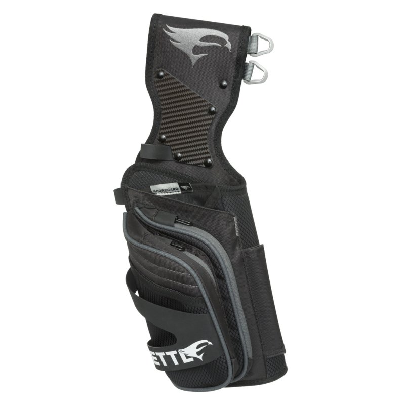 Elevation Mettle Field Quiver Black RH 3-Stage Arrow Bay