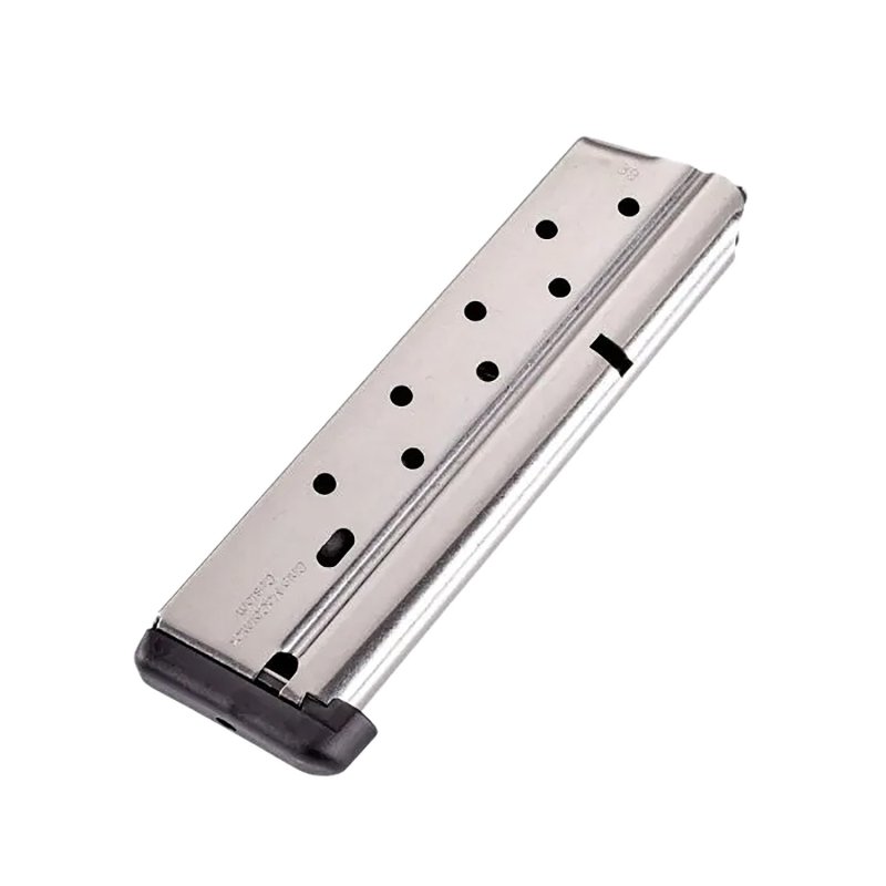 CMC Products 13111 Power Mag 10rd .38 Super 1911 Stainless Steel Magazine