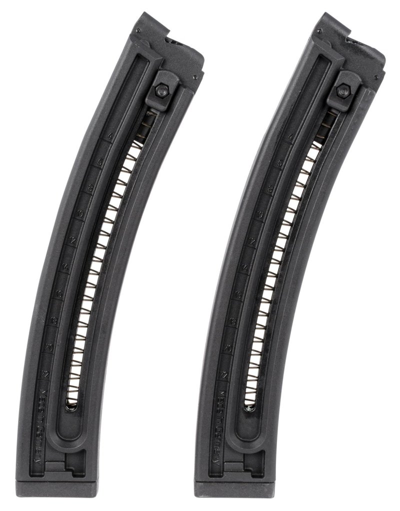 ATI GSG-16 Magazine .22 LR 22 Rounds Matte Black 2 Pack
