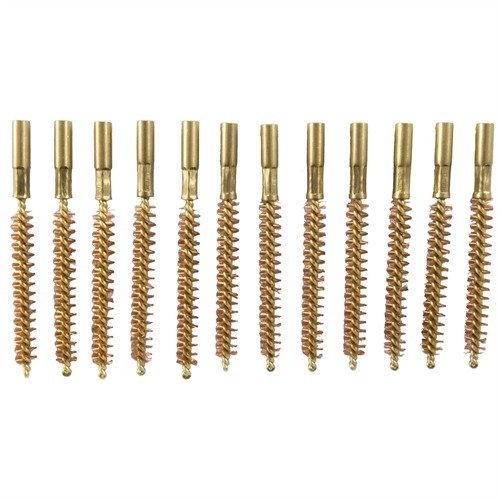 Brownells Special Line Dewey Brush Bronze .30 Caliber Rifle 12 Pack