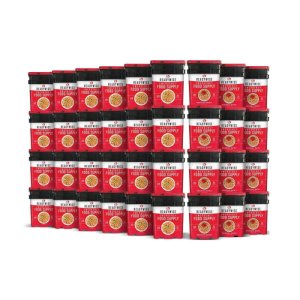 4320 Serving Package - 744 lbs - Includes: 24 - 120 Serving Entree Buckets and 12 - 120 Serving Breakfast Buckets