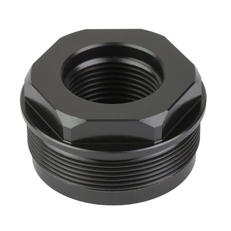 OSS RAD Direct Thread Adapter, 17-4 Stainless Steel, Black Nitride Finish