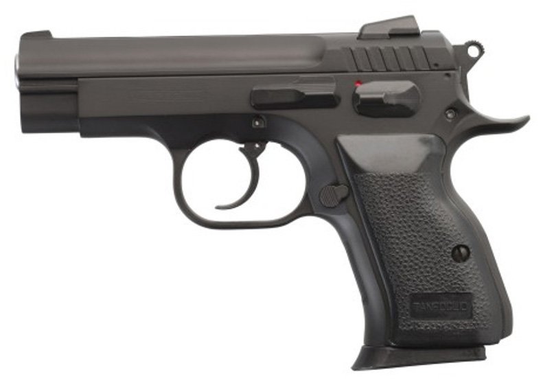 Tanfoglio TFCOMBATC9 9mm 13+1 Compact Pistol 3.66" Barrel Black Finish